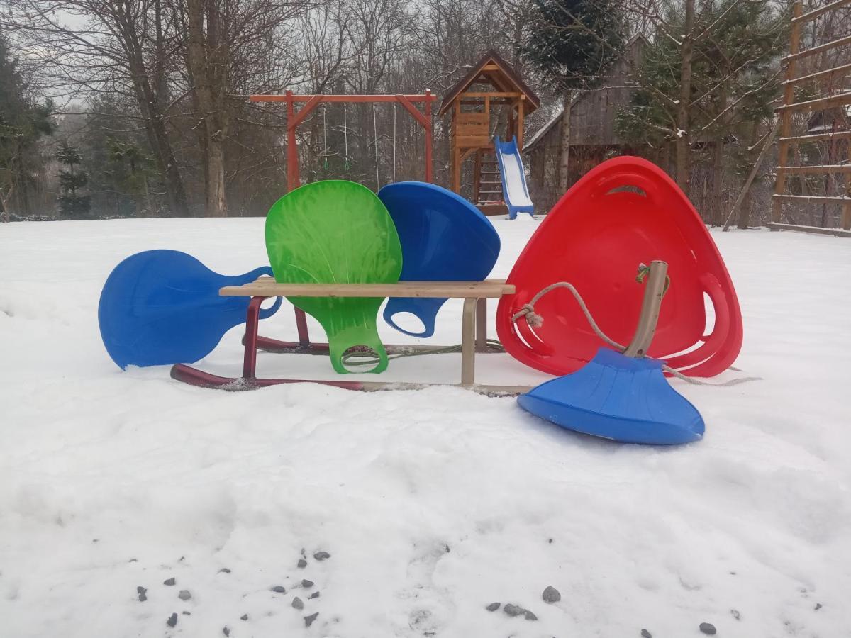 Dom W Gorach Przy Szlaku Villa Bystra  Bagian luar foto